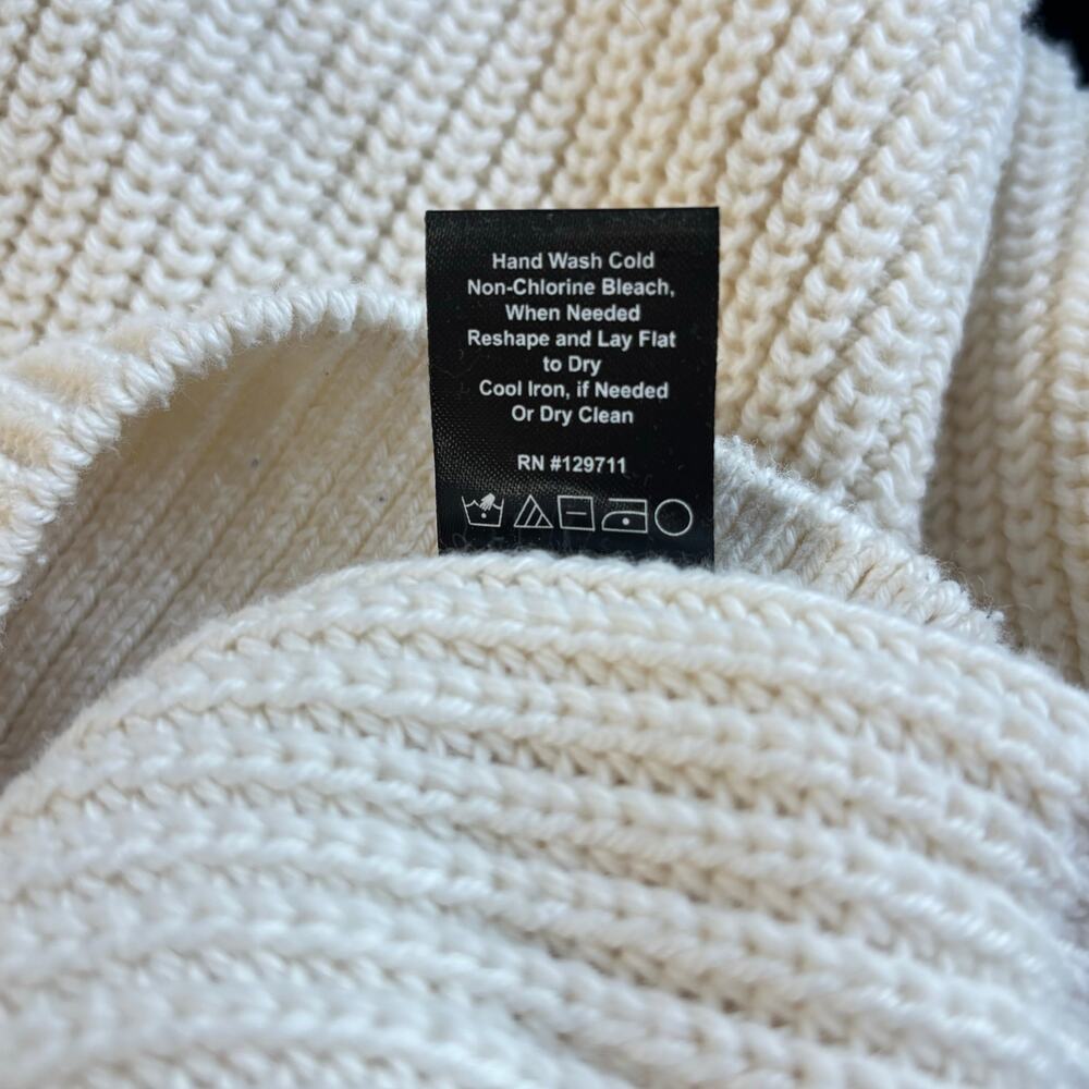 Jenni Kayne Hayes Cardigan Sweater Ivory Size Small - Picture 6 of 6